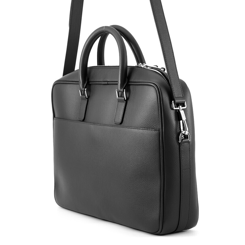 Burberry Business Bag Briefcase Leather Handbag - Picture 2 of 12